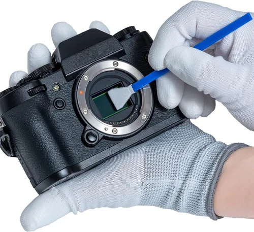 Vista 5 de UES APSC16 Kit de Limpieza de Sensor APS-C para Cámara Digital, Compatible con Cámaras DSLR Reflex y Sin Espejo de Sony, Nikon, Canon con Sensor CCD