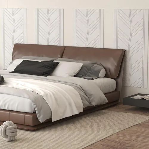 Vista 8 de TONOR 4 piezas de paneles acústicos, paneles de pared insonorizados de patrón de hojas de 47.2" x 23.6" x 0.35", autoadhesivos completos, paneles