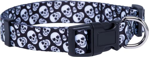 Vista 16 de Native Pup Collar de Perro con Bandera Americana - Rojo, Blanco y Azul - Collares Patrióticos para el 4 de Julio, EE.UU. - Ajustable para Perros