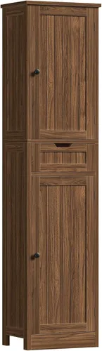 Vista 14 de Iwell 66.9" Tall Bathroom Storage Cabinet with 2 Doors & 1 Drawer