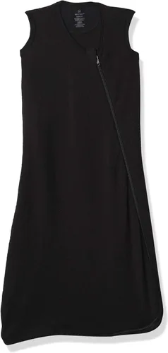 Vista 11 de HonestBaby - Manta acolchada de algodón orgánico para usar como prenda, negra, talla M