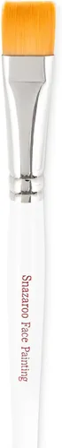 Vista 10 de Snazaroo Cepillo profesional para pintura facial, plano fino