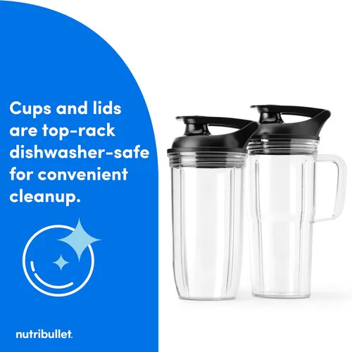 Vista 5 de nutribullet® Licuadora Ultra Personal, 1200W, Latón, NB50500BR