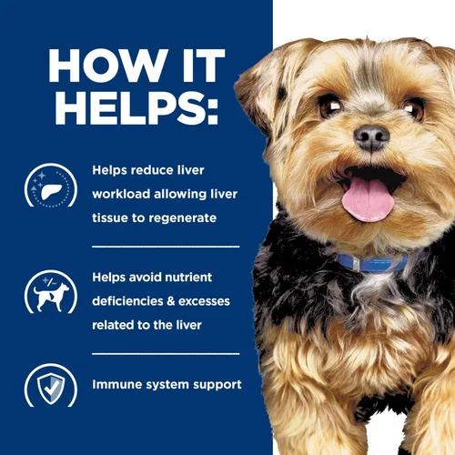 Vista 8 de Hill's Prescription Diet l/d Liver Care Alimento seco para perros, pollo, bolsa de 17.6 libras