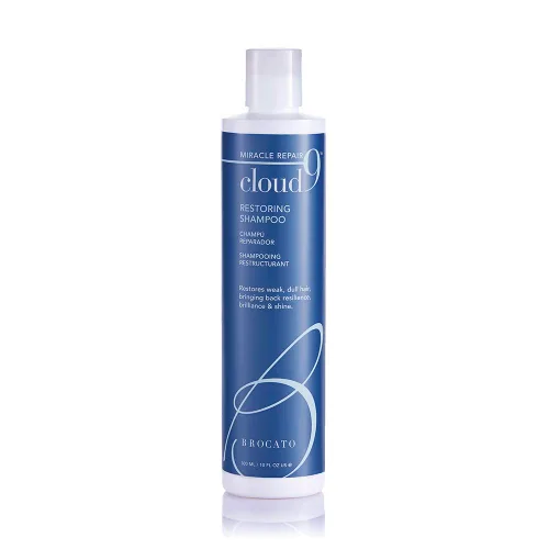 Brocato Champú restaurador Cloud 9, 10 onzas líquidas | Champú Miracle Repair, hidratante, hidratante y revitalizante | Para cabello débil, opaco y