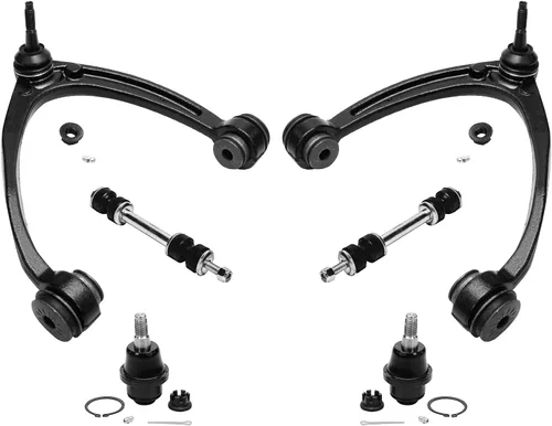 Vista 87 de Detroit Axle - Kit de brazos de control delanteros para Chevy GMC Silverado Sierra 1500 Avalanche Yukon Tahoe Escalade ESV EXT, 2 brazos de control