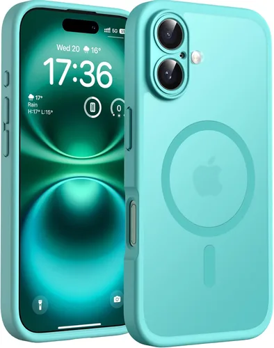 Vista 958 de TOCOL Funda para iPhone 11, compatible con Magsafe, protección completa de cámara, imanes integrados, protección contra caídas, funda translúcida