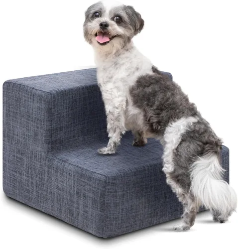 Vista 42 de Best Pet Supplies Escalones y pasos para perros - Escalones de espuma para perros pequeños y gatos, soporte de paso de mascotas equilibrado