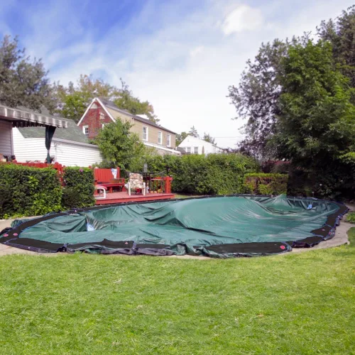 Vista 4 de Buffalo Blizzard Bolsas de agua negras de doble cámara de 8 pies de largo para cierre de piscina de invierno, 1 paquete, material de vinilo Negro