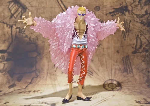 Vista 2 de Estatua de PVC Bandai Figuarts ZERO de una pieza Donquixote Doflamingo
