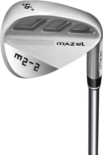 MAZEL M2-1/2 Series Cuña de golf forjada para hombres diestros – Cuña de golf individual 52 56 60 grados, cara fresada para más giro