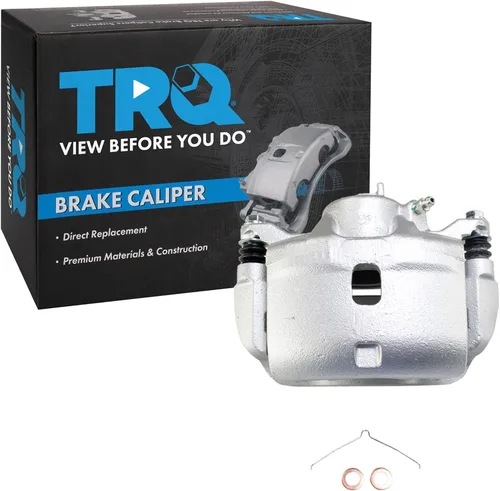 Vista 848 de TRQ Pinza de freno delantera izquierda con soporte lado del pasajero compatible con Ford Expedition Lincoln Navigator 2003-2006