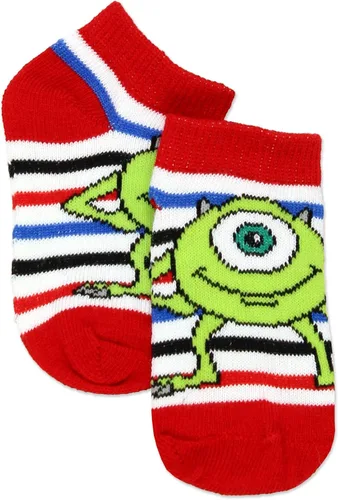 Vista 5 de Disney Pixar Characters Toy Story Monsters Inc Finding Nemo Toddler 5 pack Socks