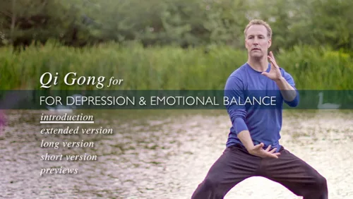 Vista 2 de Qi Gong for Depression & Emotional Balance with Lee Holden (YMAA) Holden Qigong *BESTSELLER** 2020 Immune Boost