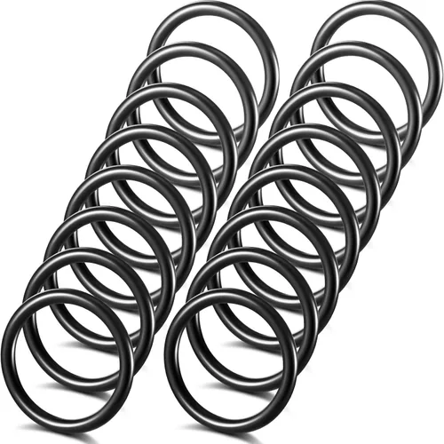 Vista 7 de Sujetadores de guardabarros de parachoques, anillos tóricos, sujetadores de parachoques negros, arandelas de goma de repuesto, anillos tóricos