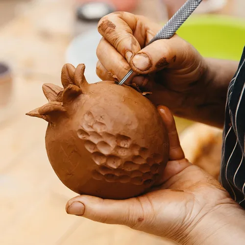 Vista 7 de Lasnten 20 piezas de herramientas de escultura de arcilla, aguja de cerámica, modelado, tallado, herramientas de cerámica de acero inoxidable