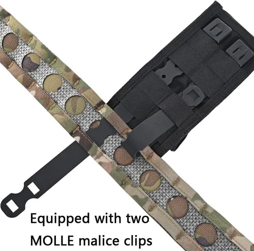 Vista 3 de SABADO Tactical Blow Out Med Pouch Bleeder Emergency First Aid Kit MOLLE Clip Trauma Shears Tourniquet Holder Empty IFAK Pouch (Kit Not Included)