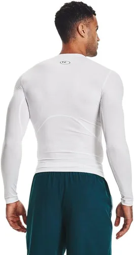 Vista 3 de Under Armour HeatGear Camiseta de compresión de manga larga para hombre
