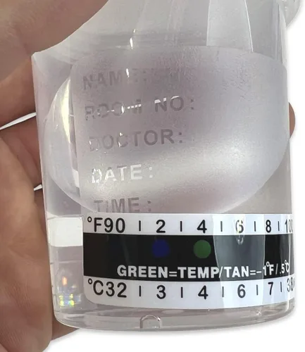 Vista 5 de One Step tiras de temperatura para prueba de drogas en la orina, 25 unidades, prueba contra adulteración o engaño