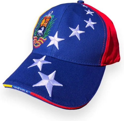 Vista 3 de Sombrero clásico de Venezuela l Gorra de Venezuela l Gorra de Venezuela de la oposición + imagen de Venezuela