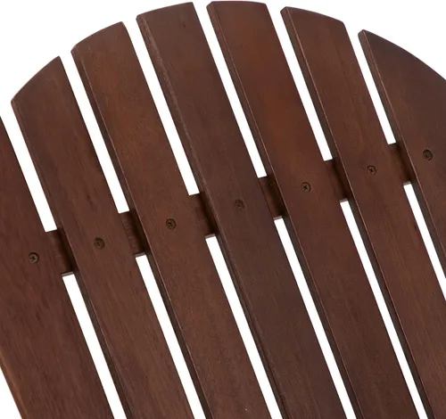 Vista 7 de Elk - Silla Adirondack de madera de eucalipto para patio al aire libre de 34 pulgadas de ancho para patio al aire libre, terraza, playa, jardín
