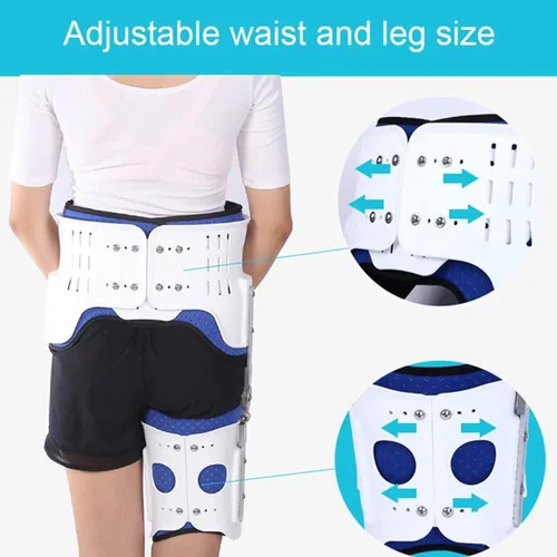 Vista 2 de Hip Stabiliser Support Brace, Support Wrap for Hip Muscles Pain Relief Orthosis Compression Brace, Hip Sprain Protection Orthosis Fixation Bracket