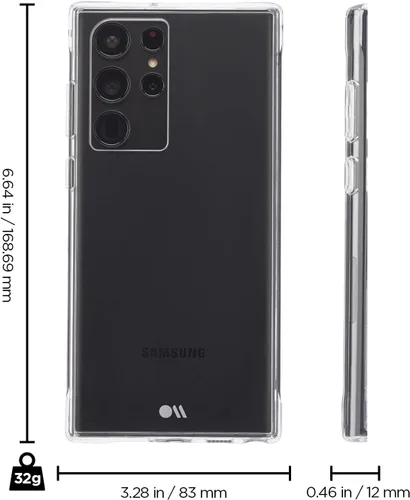 Vista 9 de Pelican - Funda para Samsung Galaxy S22 Ultra con protector de pantalla [compatible con carga inalámbrica]