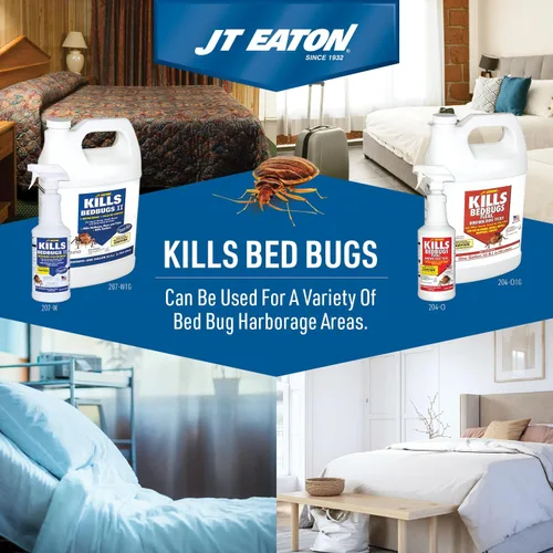 Vista 3 de JT Eaton 204-O1G Bed Bug Killer Ultra, espray de insectos a base de aceite que no mancha para interiores (1 galón)