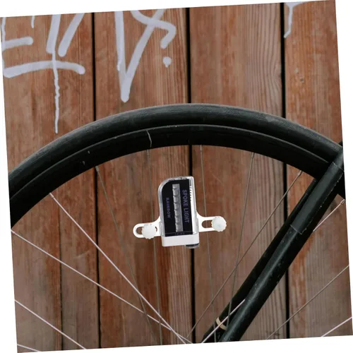 Vista 9 de Luz LED para rueda de bicicleta, tapa de válvula de rueda de fuego de doble cara, decoración de radios de bicicleta, luz de alambre multicolor