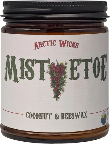 Vista 18 de Arctic Wicks - Velas perfumadas de cera de abeja y coco, 9 onzas, ámbar, rústicas, no tóxicas, de combustión limpia, 100% certificada por USDA, a