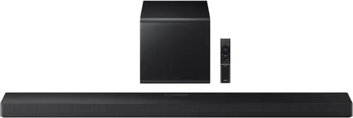 Vista 18 de Samsung HW-Q600C Barra de sonido de 3.1.2 canales con audio Dolby, Q-Symphony, Sonido Adaptativo, HDMI eARC, Modo Juego Pro, Bluetooth, haz