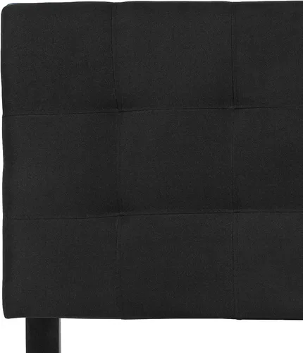 Vista 9 de Flash Furniture Bedford - Cabecero de cama doble tapizado con ribete de uñas en tela beige