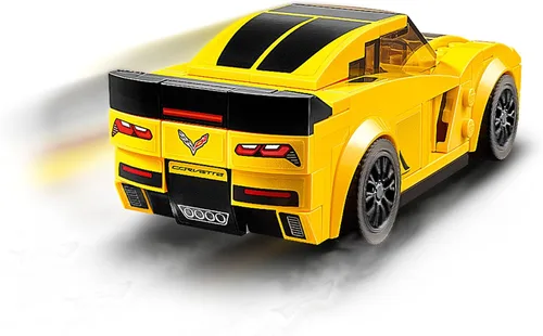Vista 2 de LEGO Campeones de Velocidad Chevrolet Corvette Z06 (75870)