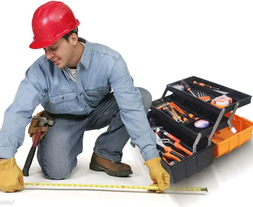 Vista 6 de WEWLINE Caja de herramientas organizadora de 16.5 pulgadas de 3 capas de plástico con mango portátil, perfecta para el hogar, oficina, maletero