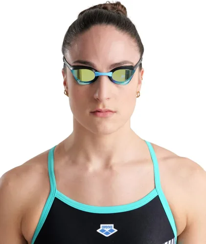 Vista 4 de ARENA Unisex Cobra Ultra Swipe Racing Swim Goggles Anti-fog Technology Polycarbonate Hard Lens