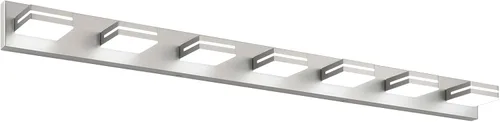Vista 38 de SineRise Lámparas LED modernas para tocador de baño (3 luces, 24 pulgadas), accesorios de iluminación de pared de acrílico moderno dorado mate sobre