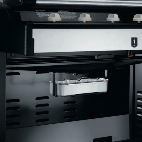 Vista 7 de Stanbroil 7515 Bandeja de aluminio para parrilla de gas y soporte para recogida de grasa, repuesto para Weber Genesis 1000-5500, Genesis