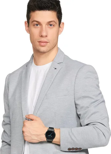 Vista 8 de Fossil - Reloj casual de cuarzo, minimalista, de acero inoxidable y delgado para hombre