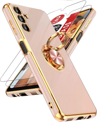 Vista 51 de LeYi Funda para iPhone XR: con Protector de Pantalla de Vidrio Templado [Paquete de 2] Soporte de Anillo Giratorio de 360°, Soporte Magnético
