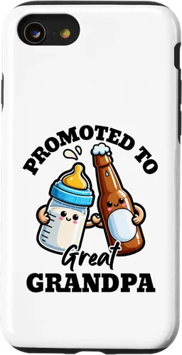 Vista 18 de Great Grandpa to Be Promoted to Great Grandpa Est. 2026 2027 Case for iPhone 16