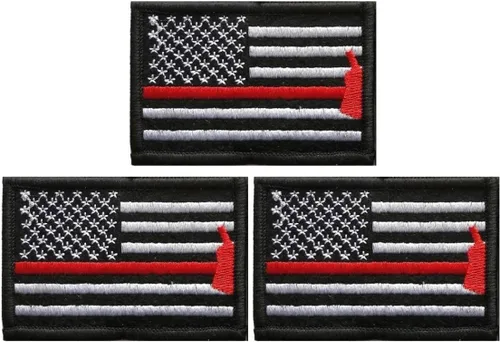 Vista 21 de JAVD Paquete de 3 parches de bandera de Honduras para sombreros, bolsas tácticas, chaquetas, parche de ropa transparente