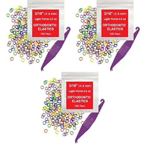 Vista 9 de Bandas de goma de ortodoncia para aparatos ortopédicos – Bandas elásticas de goma de dientes de alta calidad para aparatos ortopédicos, arreglar
