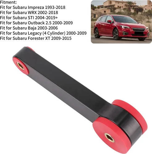 Vista 4 de KIMISS Soporte de tope de paso del motor de aleación de aluminio para Impreza 1993-2018/WRX 2002-2018/STI 2004-2019/Outback 2000-2009/Baja