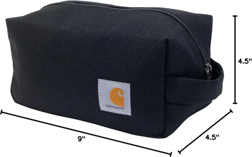 Vista 7 de Carhartt Kit, Negro, talla única , Kit de viaje, bolsa organizadora duradera para artículos de tocador
