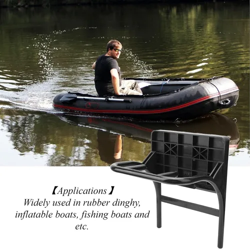 Vista 3 de Kit de montaje de motor para barcos inflables, PVC inflable de barco de 42.3 onzas, motor de kayak, soporte de barco inflable, raqueta de montaje