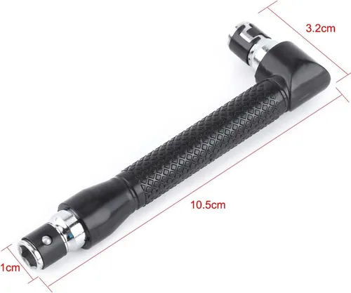 Vista 6 de Herramientas manuales eléctricas de grado para conductor, juego de extensión de adaptador TOPINCN con vástago hexagonal, broca de tuerca