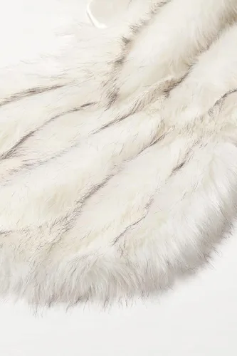 Vista 4 de BABEYOND Chal de piel sintética para mujer bufanda de piel sintética capa de noche para abrigo de invierno