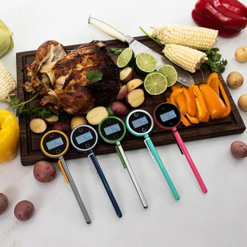Vista 9 de Pocket Pro - Termómetro digital de lectura instantánea de 1 segundo para carne, recargable, para asar a la parrilla, alimentos, barbacoa, cocina