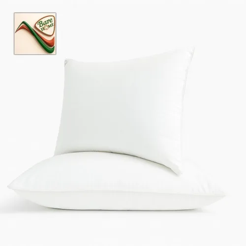 Vista 2 de Bare Home Fundas de almohada estándar – Juego de 2 – Microfibra ultrasuave 1800 premium – Doble cepillado – Resistente a las manchas y a
