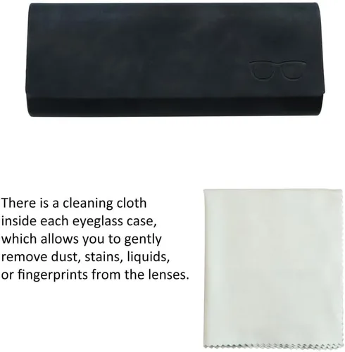 Vista 6 de VisionGlobal Estuche rígido para lentes y lentes de sol para hombresmujeres y niños